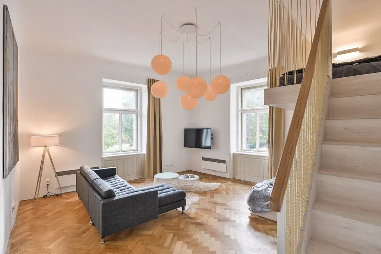Janáčkovo nábřeží, Smíchov - Praha 5 | Pronájem, Byt, 1+1, 55 m²