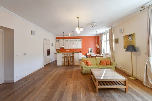 Eliášova, Bubeneč - Prague 6 | Rent, Apartment, Two-bedroom (3+kk), 125 m²