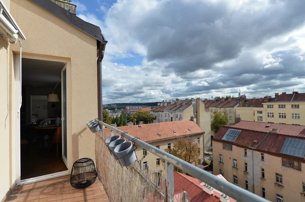 Letohradská, Holešovice - Prague 7 | Rent, Apartment, Two-bedroom (3+kk), 50 m²