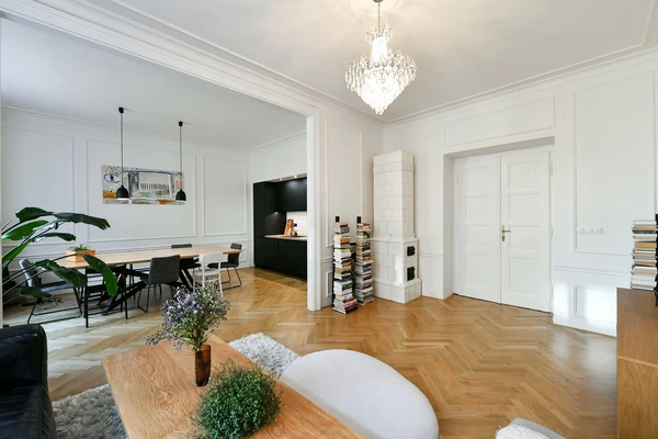 Na Výtoni, Nové Město - Prague 2 | Rent, Apartment, One-bedroom (2+kk), 83 m²