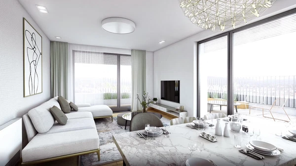 Pri Vápenickom potoku, Záhorská Bystrica - Bratislava IV | Sale, Apartment, One-bedroom (2+kk), 48 m²