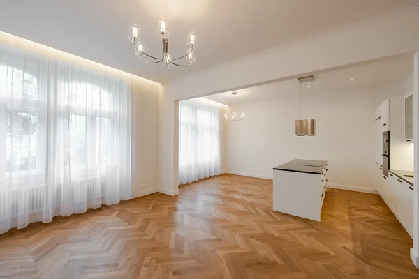 U Rajské zahrady, Žižkov - Prague 3 | Rent, Apartment, Two-bedroom (3+kk), 100 m²