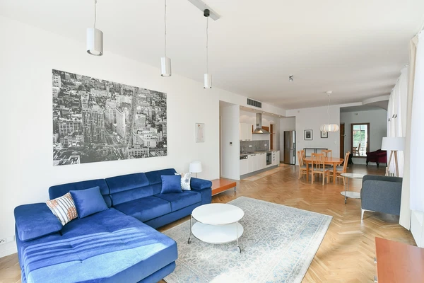 Rooseveltova, Bubeneč - Prague 6 | Rent, Apartment, One-bedroom (2+kk), 122 m²