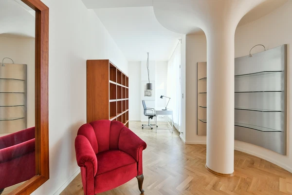 Rooseveltova, Bubeneč - Prague 6 | Rent, Apartment, One-bedroom (2+kk), 122 m²