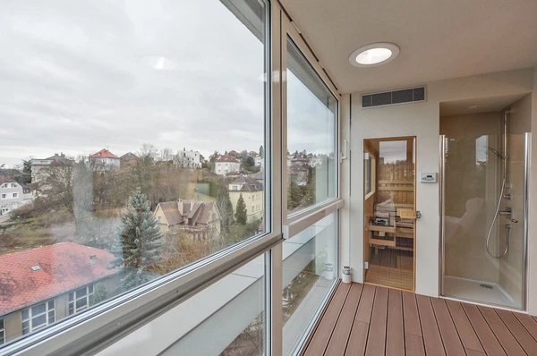 Výhledová, Hlubočepy - Prague 5 | Rent, Apartment, Two-bedroom (3+kk), 86 m²