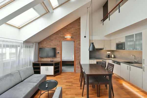 Na Slupi, Nové Město - Prague 2 | Rent, Apartment, Two-bedroom (3+kk), 52 m²