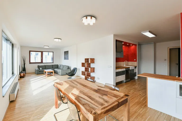 Rohanské nábřeží, Karlín - Prague 8 | Rent, Apartment, Two-bedroom (3+kk), 123 m²