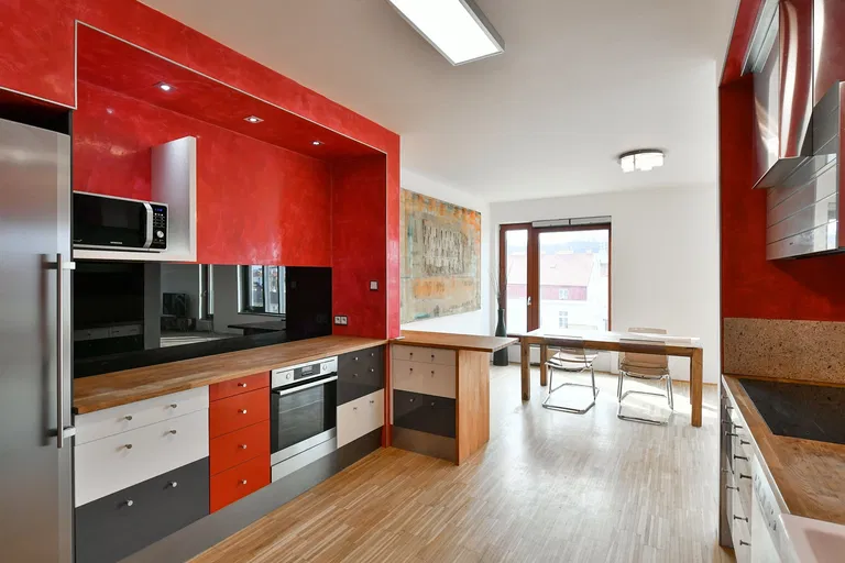 Rohanské nábřeží, Karlín - Prague 8 | Rent, Apartment, Two-bedroom (3+kk), 123 m²