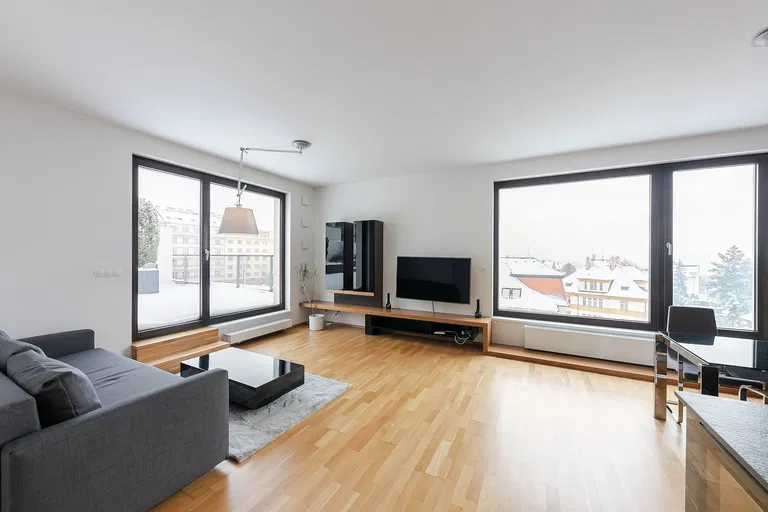 Korunní, Vinohrady - Prague 10 | Rent, Apartment, Two-bedroom (3+kk), 166 m²