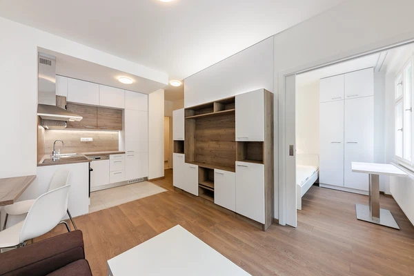 Řipská, Vinohrady - Praha 3 | Pronájem, Byt, 2+kk, 33 m²