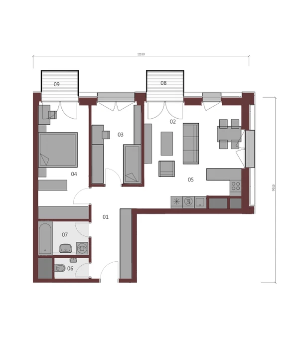 Floor plan 1