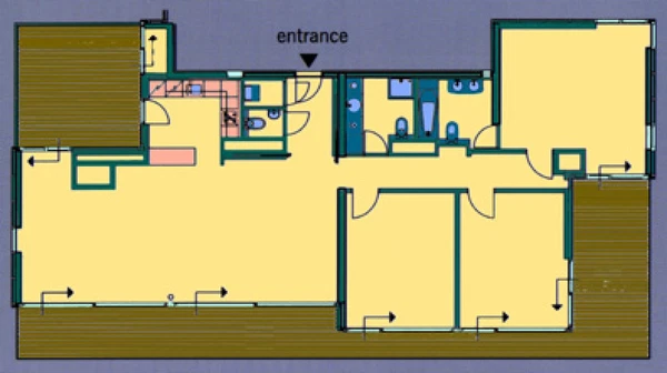 Jitravská, Střížkov - Prague 8 | Rent, Apartment, One-bedroom (2+kk), 64 m²