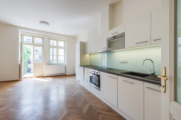 Myslíkova, Nové Město - Praha 2 | Pronájem, Byt, 1+kk, 38 m²