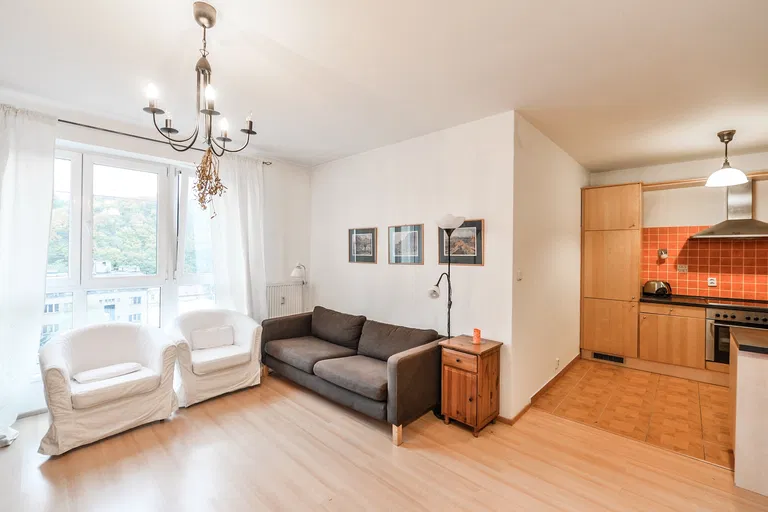 Plzeňská, Košíře - Prague 5 | Rent, Apartment, One-bedroom (2+kk), 56 m²