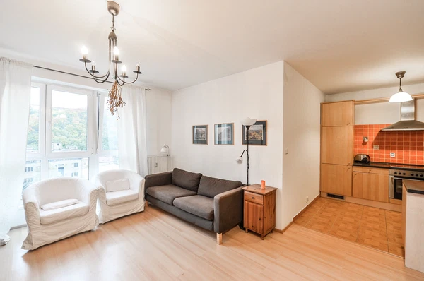 Plzeňská, Košíře - Prague 5 | Rent, Apartment, One-bedroom (2+kk), 52 m²