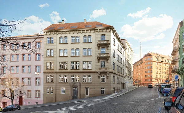 U Rajské zahrady, Žižkov - Prague 3 | Sale, Apartment, One-bedroom (2+kk), 83 m²