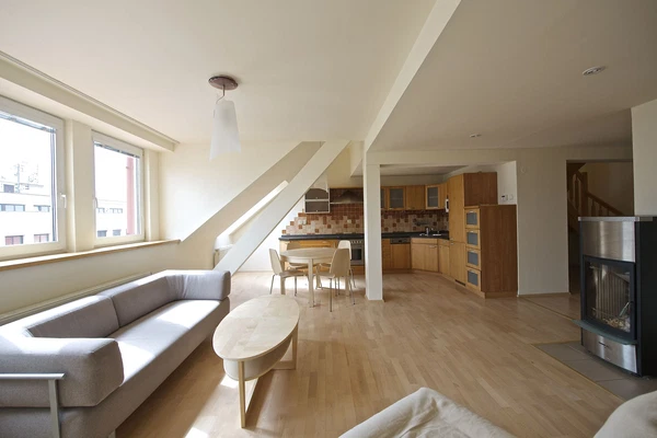 Korunní, Vinohrady - Praha 3 | Pronájem, Byt, 3+kk, 106 m²