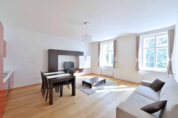 Drtinova, Smíchov - Prague 5 | Rent, Apartment, One-bedroom (2+kk), 55 m²