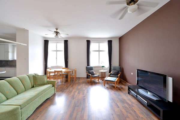 Koperníkova, Vinohrady - Prague 2 | Rent, Apartment, Two-bedroom (3+1), 110 m²