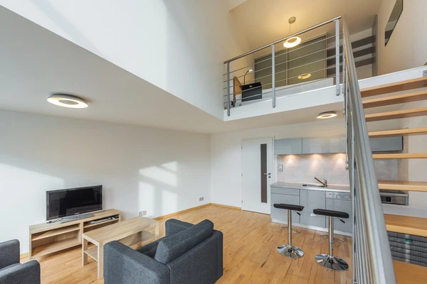 U Libeňského pivovaru, Libeň - Prague 8 | Rent, Apartment, Studio (1+kk), 54 m²