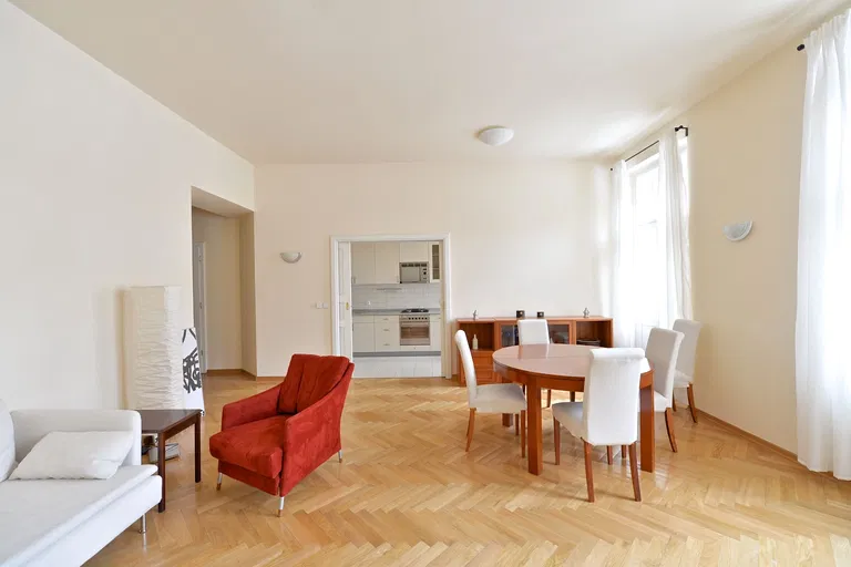 Polská, Vinohrady - Praha 2 | Pronájem, Byt, 3+1, 105 m²