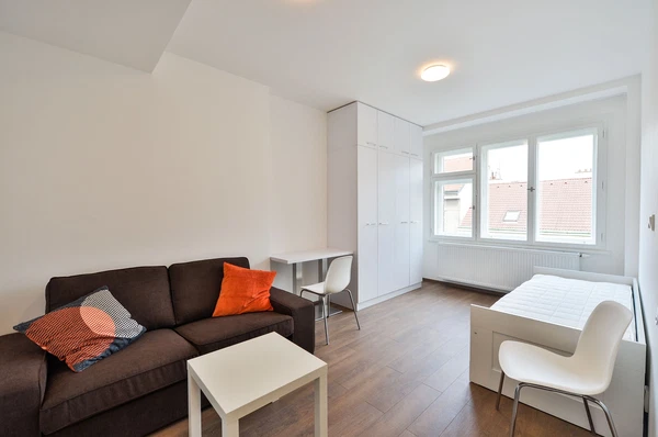 Řipská, Vinohrady - Praha 3 | Pronájem, Byt, 1+kk, 24 m²