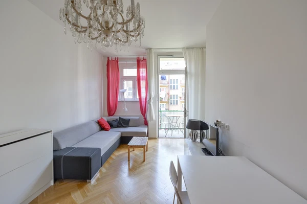 Eliášova, Bubeneč - Praha 6 | Pronájem, Byt, 1+kk, 22 m²