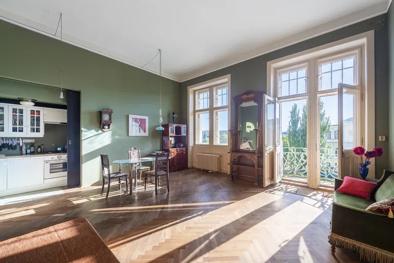 Masarykovo nábřeží, Nové Město - Prague 1 | Sale, Apartment, Three-bedroom (4+1), 122 m²