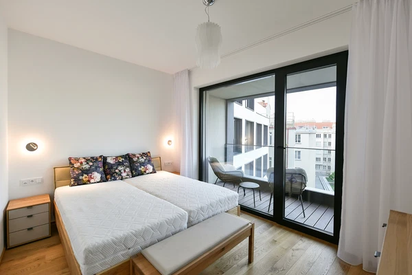 Vítězné náměstí, Bubeneč - Praha 6 | Pronájem, Byt, 2+kk, 56 m²