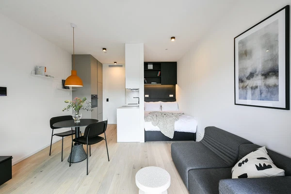 Rohanské nábřeží, Karlín - Prague 8 | Rent, Apartment, Studio (1+kk), 33 m²