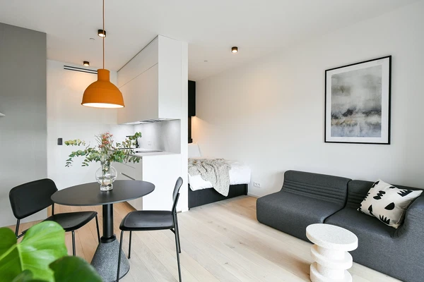 Rohanské nábřeží, Karlín - Prague 8 | Rent, Apartment, Studio (1+kk), 33 m²