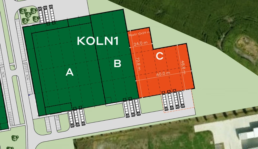 Ovčáry - Kolín | Pronájem, Průmyslový areál, 53 673 m²