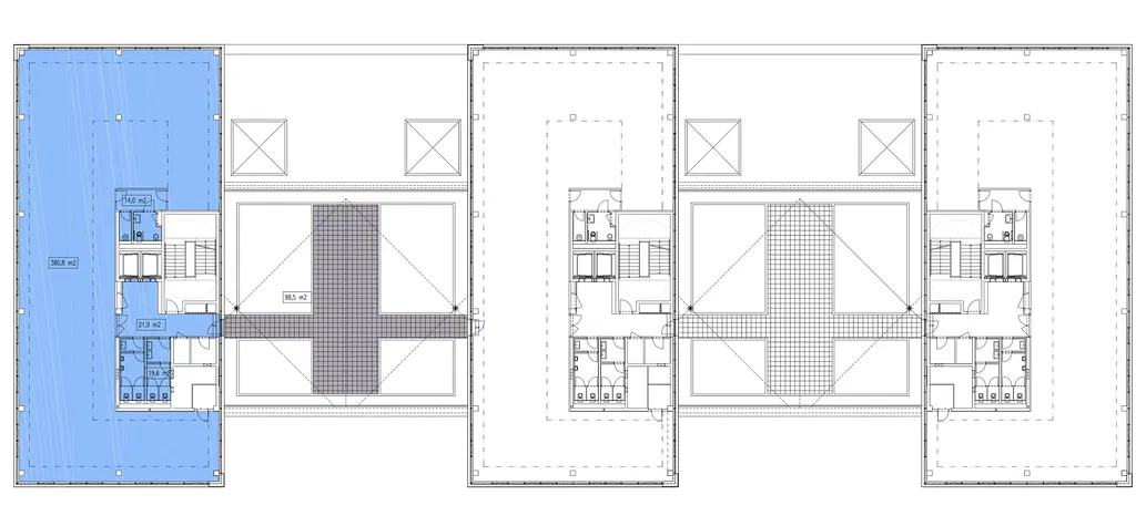 U Garáží, Holešovice - Praha 7 | Pronájem, Administrativní budova, 2 427 m²