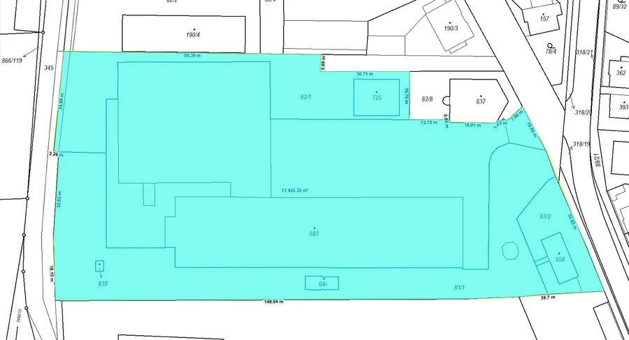 Mírová, Lysá nad Labem - Nymburk | Rent, Industrial park, 2 373 m²