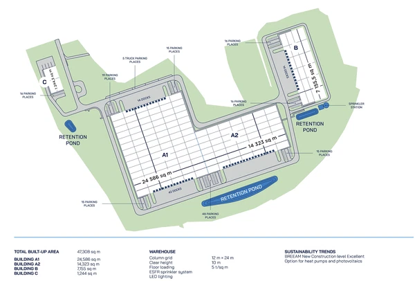 Nemocniční, Nový Bor - Česká Lípa | Pronájem, Skladový prostor, 24 586 m²