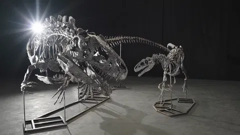 Jurské ikony: Vzácne kostry dinosaurov vydražené za milióny