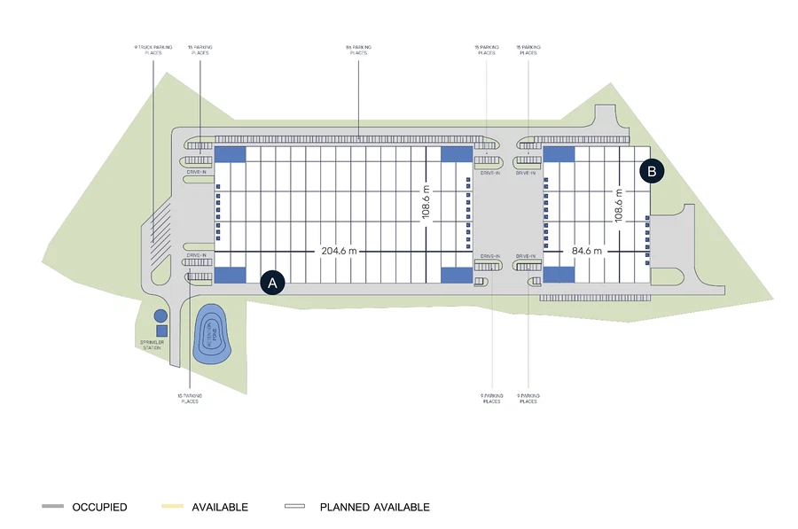 Branišovice - Brno-venkov | Pronájem, Průmyslový areál, 31 408 m²