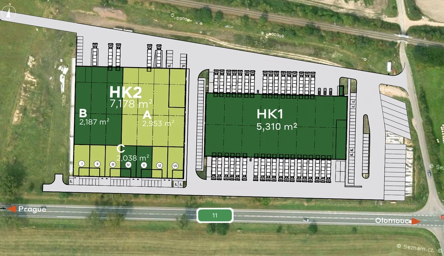 Bratří Štefanů, Hradec Králové - Hradec Králové | Rent, Industrial park, 4 065 m²