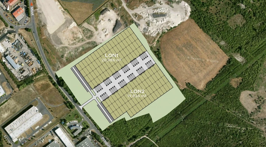 Václava Majera, Louny - Louny | Rent, Industrial park, 40 820 m²