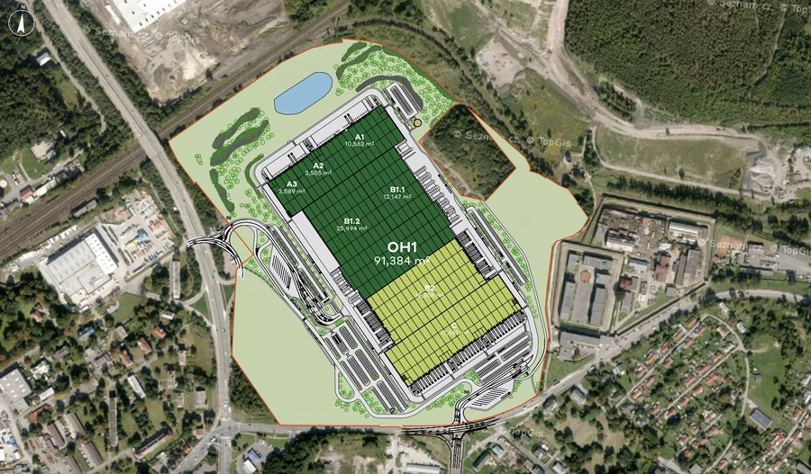 Bohumínská, Ostrava - Ostrava-město | Pronájem, Logistický park, 36 000 m²