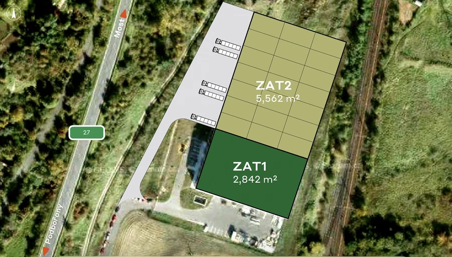 Plzeňská, Žatec - Louny | Rent, Industrial park, 5 562 m²