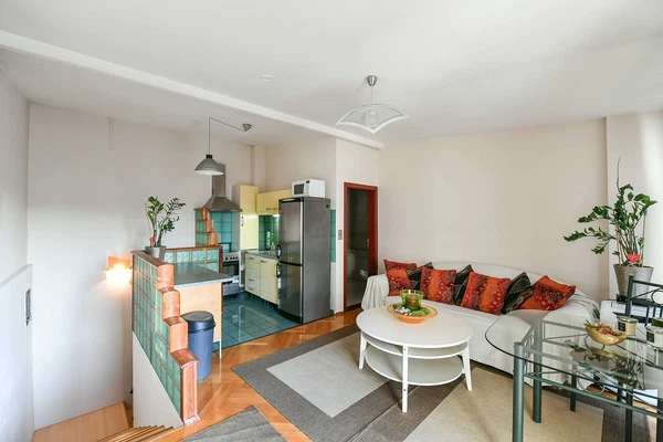 Belgická, Vinohrady - Prague 2 | Rent, Apartment, One-bedroom (2+kk), 57 m²