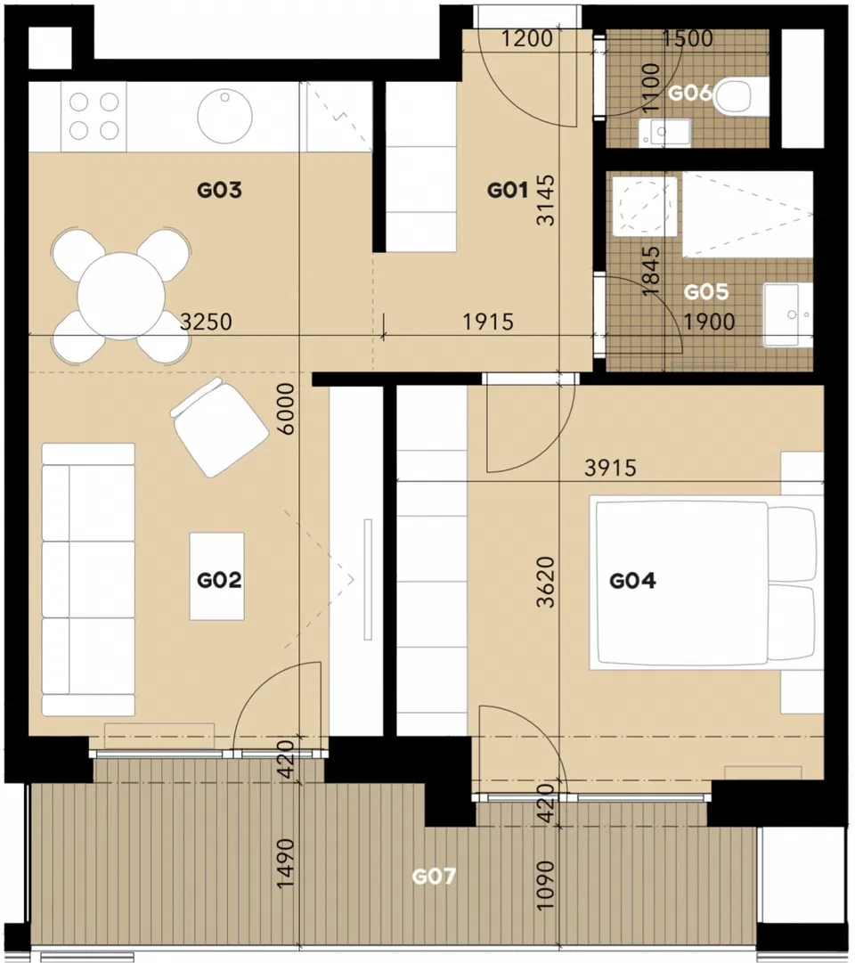 Floor plan 1