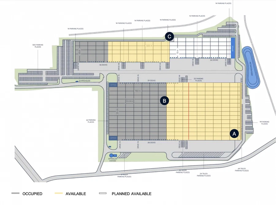 Podhradská, Cheb - Cheb | Pronájem, Logistický park, 60 946 m²