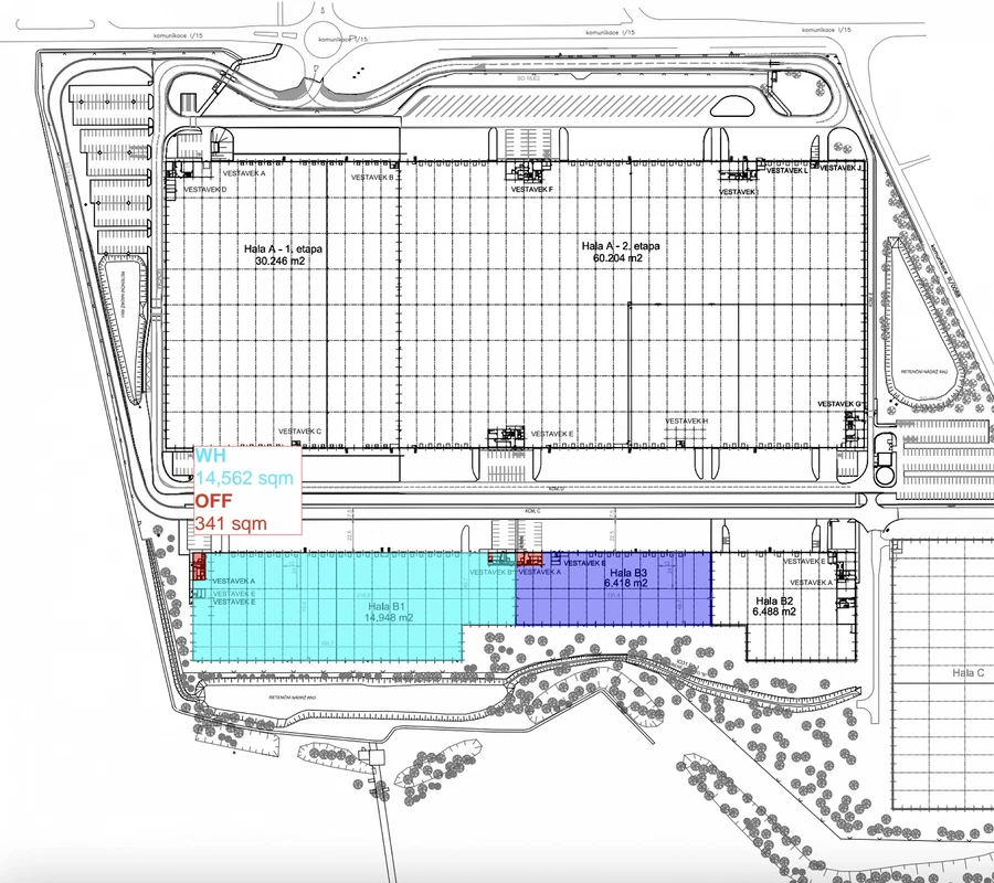 Terezínská, Lovosice - Litoměřice | Rent, Industrial park, 21 466 m²