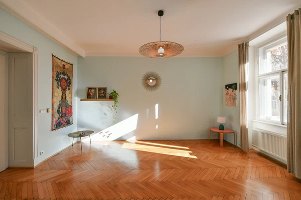 Kubelíkova, Žižkov - Prague 3 | Rent, Apartment, One-bedroom (2+1), 83 m²